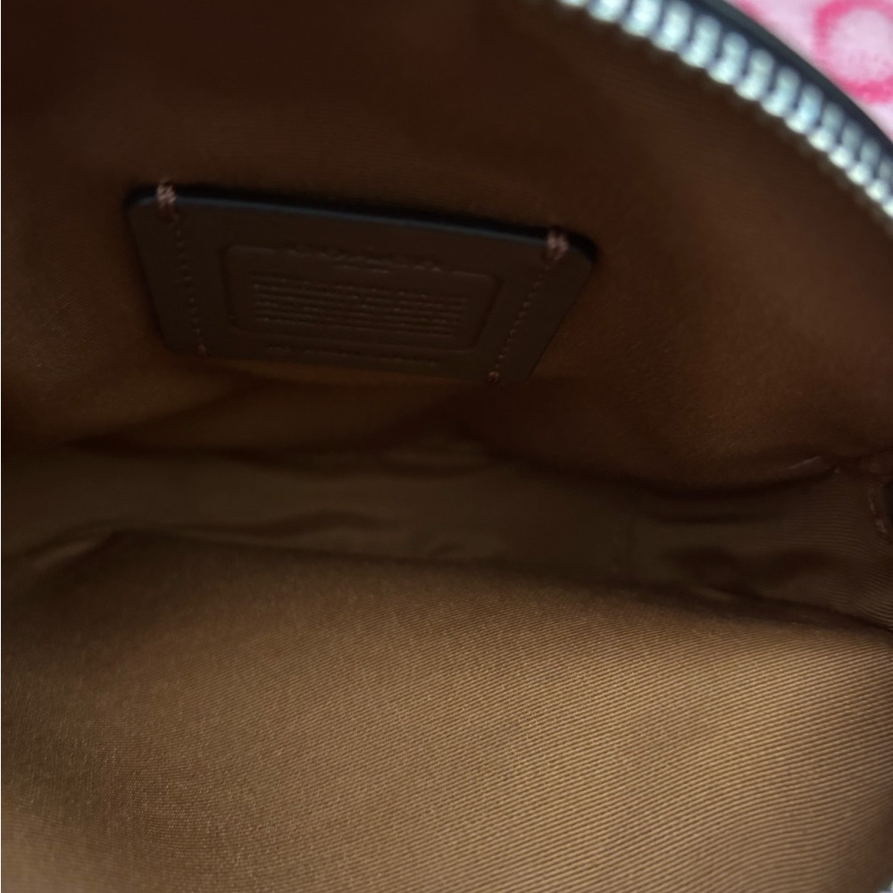 Coach Canteen Crossbody in Signature Canvas with Varsity Motif - Picture 8 of 10